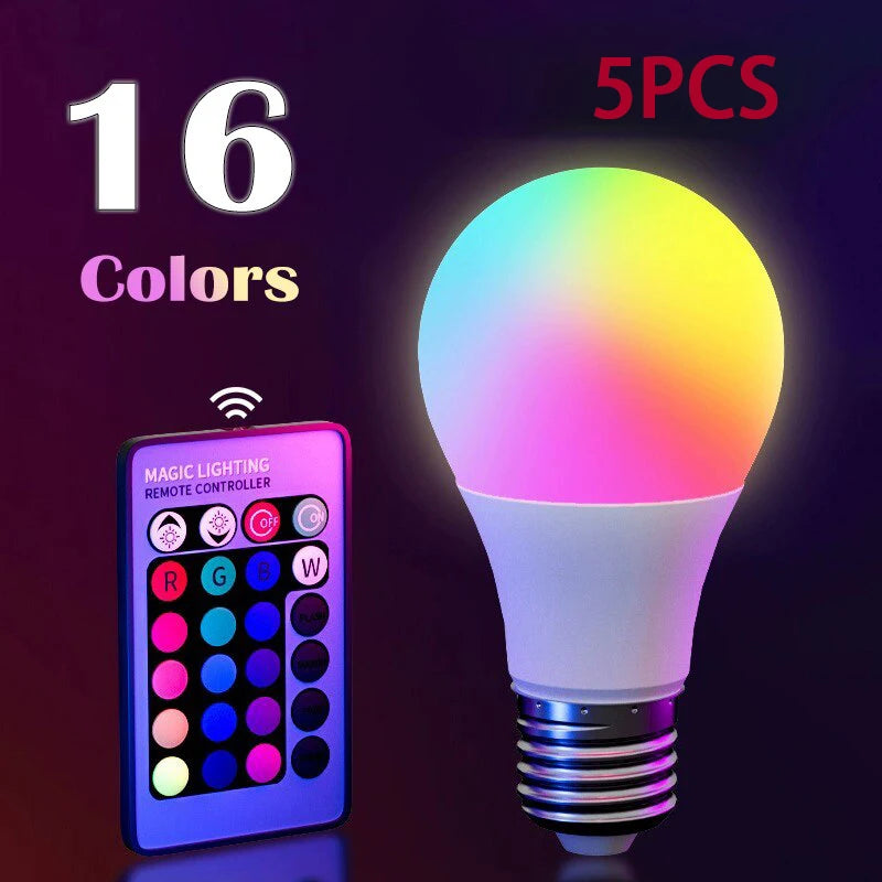 Smart LED Bulbs (2-Pack, Color-Changing)