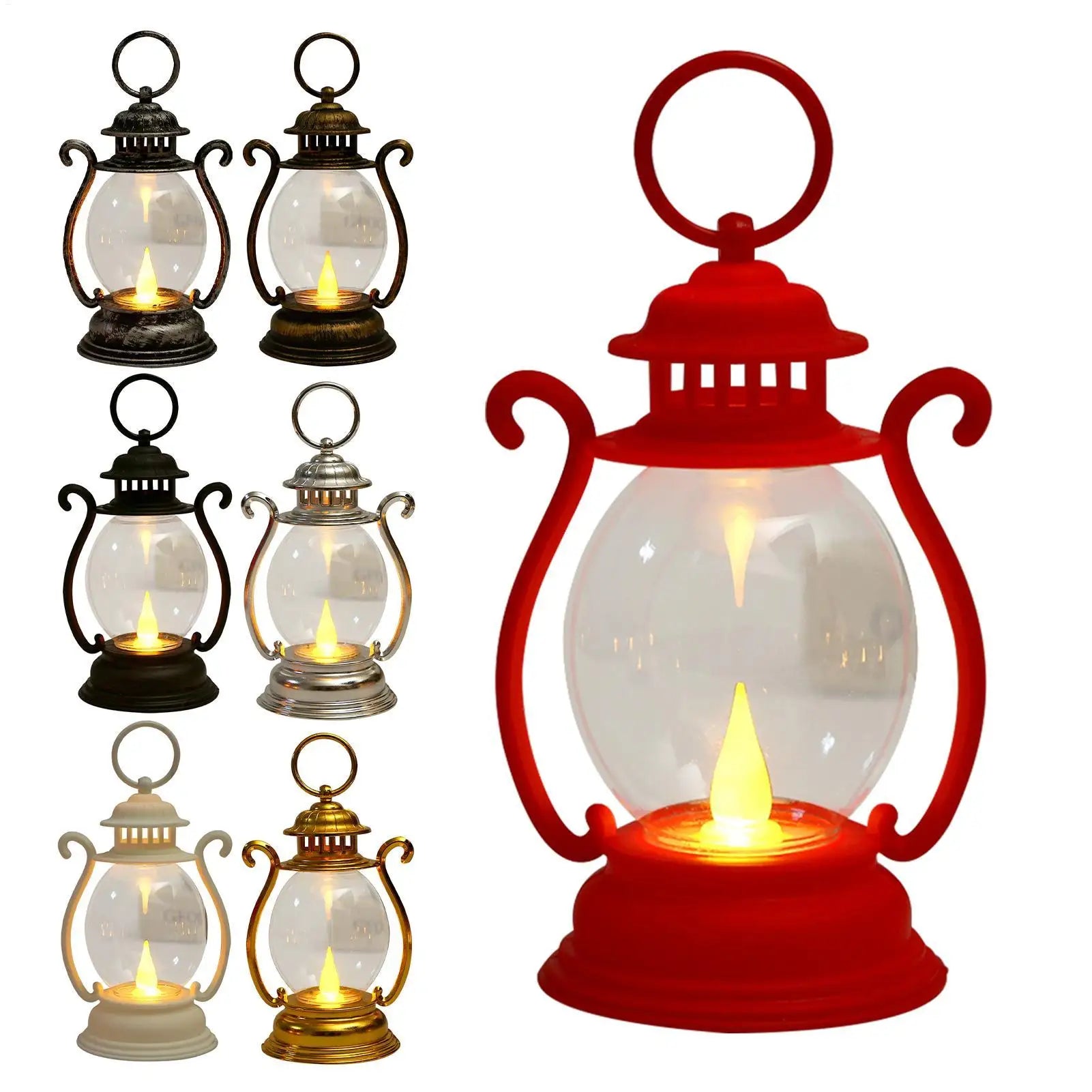 Ember Glow Fireplace Lantern