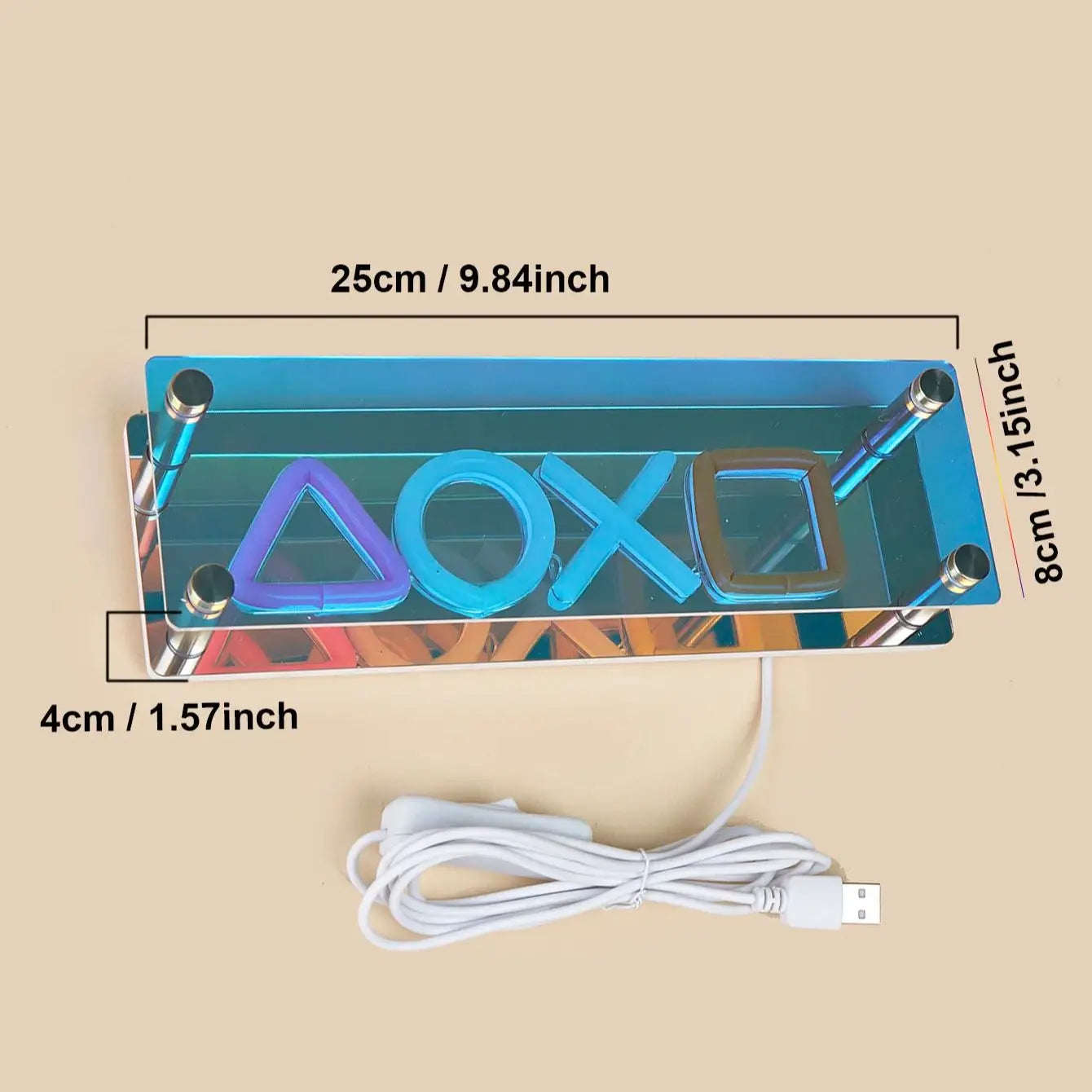 LED Infinity Mirror Light