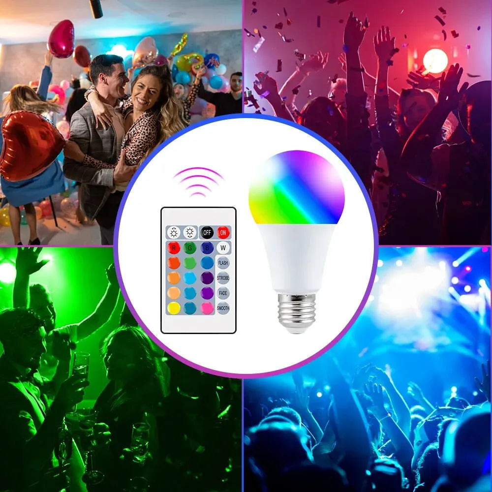Smart LED Bulbs (2-Pack, Color-Changing)